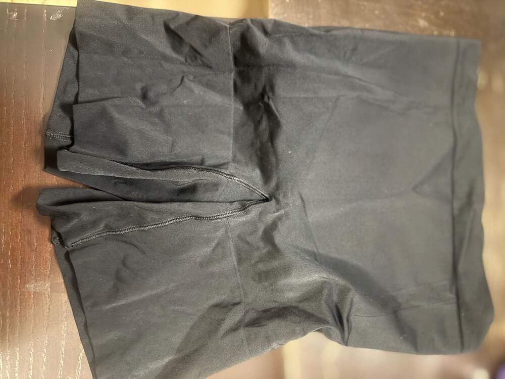 SPANX Seamless High-Waisted Mid-Thigh Shapewear Shorts Black